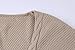 Imily Bela Women's Boho Long Sleeve Open Front Chunky Warm Cardigans Pointelle Pullover Sweater Blouses (Medium, Khaki)