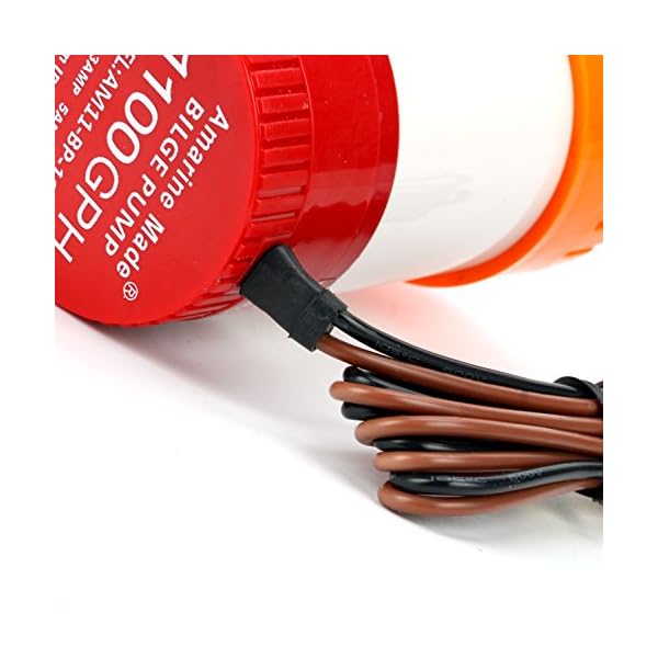 Amarine-made-1100gph-12v-Boat-Marine-Plumbing-Electric-Bilge-Pumps-1100gph-12v-3AMP-5AMP-Fuse-29MM-ID-Hose