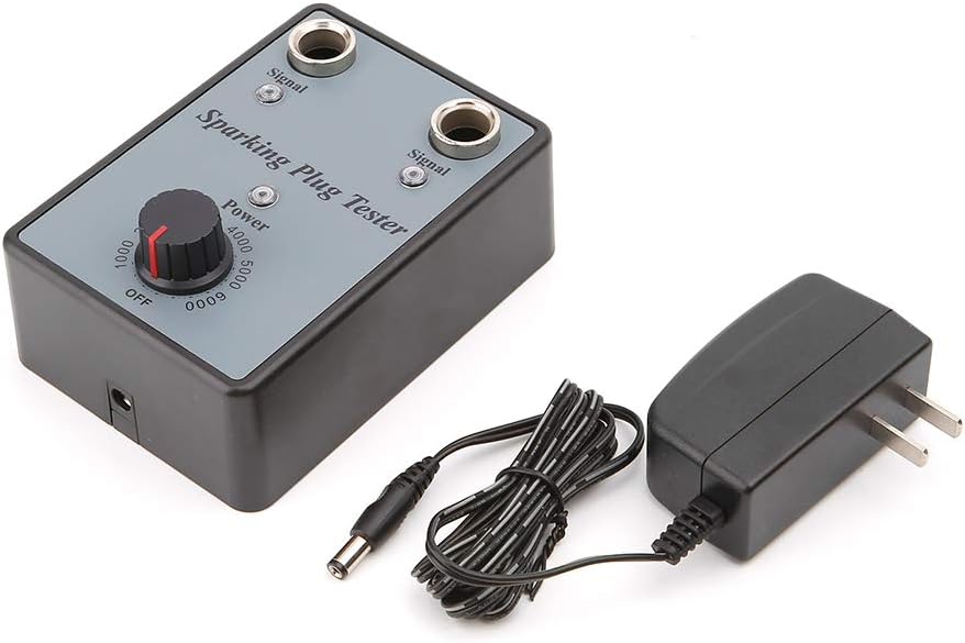 haia7k4k Car Spark Plug Tester, Adjustable Double Holes Ignition Testers Circuit Testing Analyzer