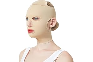 Full Face Lift Strap V Line, 61-65in Polyurethane Fiber Reusable Facial Slimming Mask Cheek Chin Slimming Belt Strap Facial M