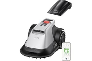 eufy E15 Robot Lawn Mower, Auto Mapping, Max 0.2 Acres, Vision Navigation Lawn Mower, Multi-Zone Management, Electric Robotic