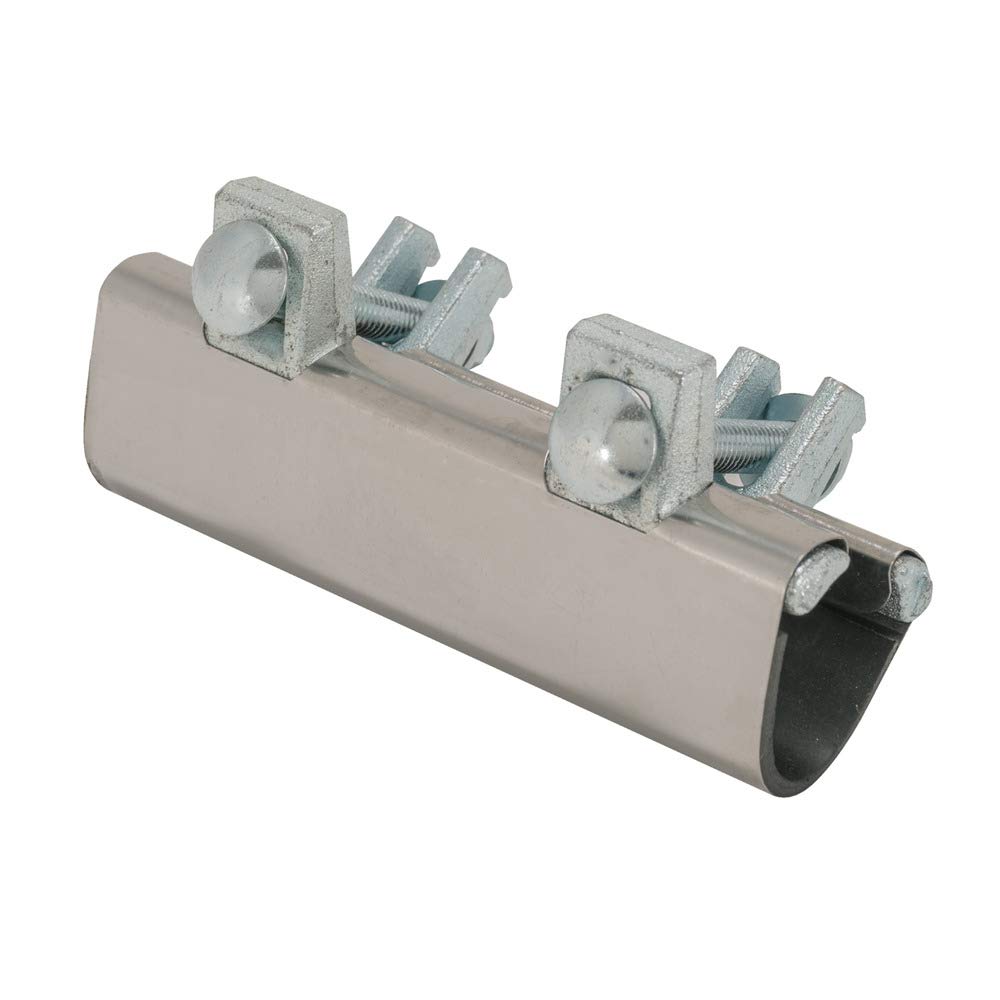 Photo 1 of Eastman 6 Inch Pipe Repair Clamp, 1 Inch IPS Connection, Stainless Steel, 45192