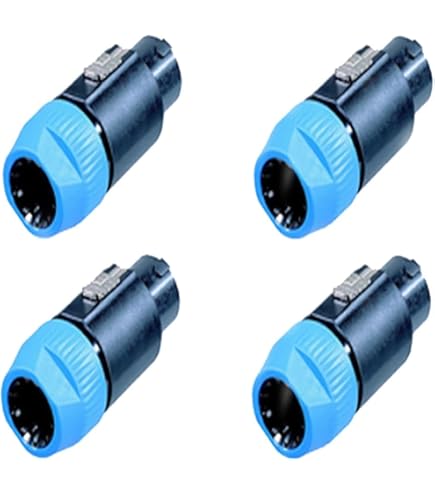 697★NEUTRIK NＬ4FX ×8個 Amazon.com: YejeySound (8 Pack) Neutrik NL8FC SpeakON 8 Pole