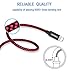 TAKAGI Phone Charger 3PACK 6Feet Extra Long Nylon Braided USB Charging Cable High Speed Connector Data Sync Transfer Cord Compatible with Phone Pad