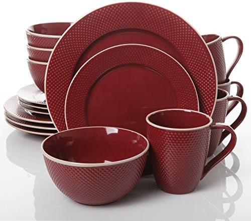 URBANFLIP 111051.16 De Splendid 16-Piece Sturdy Gloss Dinnerware Set Standard 88111051.16EMDOTS