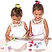 InkZoo Rubber Self Inking Animal Stamp Set for Kids
