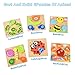 Yostyle Wooden Jigsaw Puzzles, [6 Pack] Animal Puzzles for Toddlers Baby Kids 1 2 3 Years Old Educational Toys Gifts for Boys and Girls