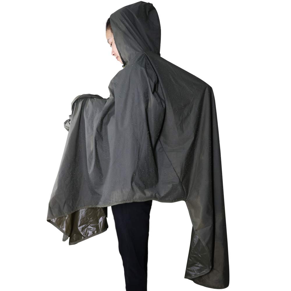 CamRebel Water-Resistant Rain Cover Protector for DSLR Cameras with Standard or Long Lens