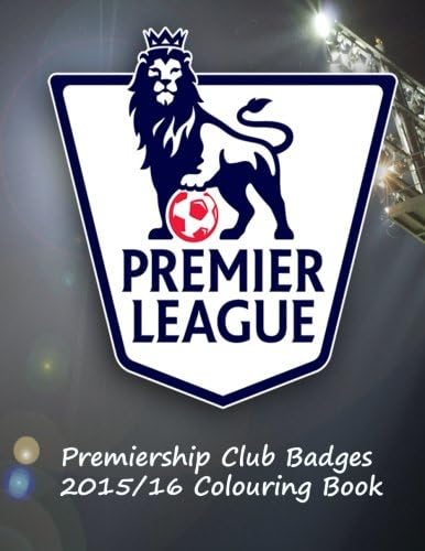 Premier League Club Badges: Premier league club badges colouring book, All 20 team badges to colour and information on the club, great for kids and adults.