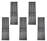 Relishfire 5pack Of Porcelain Cast Iron Cooking Grid Replacement For Select Gas Grill Models By Broil King, Huntington And Others