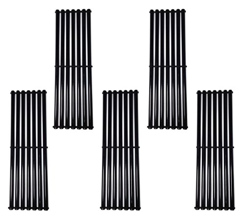 Relishfire 5pack Of Porcelain Cast Iron Cooking Grid Replacement For Select Gas Grill Models By Broil King, Huntington And Others