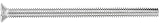 EVOGES M3.5 x 50mm Flat Head Socket Screws 20 Pack Nickel Plated Steel view 4