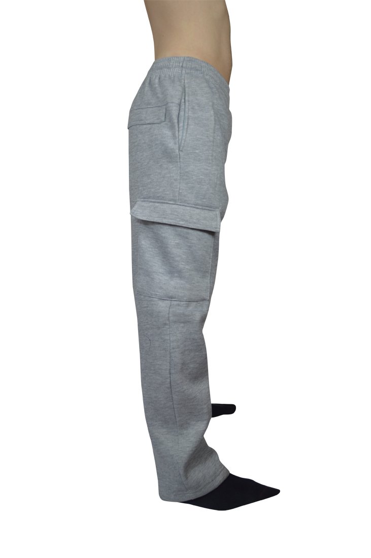 Men's Umbro Fleece Cargo Pants Track Pants Open Bottom Buy Online in