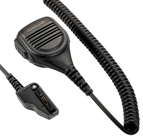 commountain Speaker Mic for Kenwood Radios NX-200 NX-210 NX-300 NX-3200 NX-3300 NX-3400 NX-410 NX-411 NX-5200 NX-5300 NX-5400 TK-2180 TK-3180 TK-5220 TK-5320 TK-290 TK-390, Shoulder Microphone