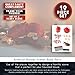Fake Body Organs– 19-Piece Bloody Human Body Parts, Artificial Heart, Brain, Liver, Eyes, Ears, Fingers Chopping Knife Halloween Party Props, Haunted House Decoration, April Fool Prank Toys