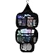 HDE Personal Travel Shower Organizer Hanging Toiletry Wash Bag Bathroom Tote (Black)