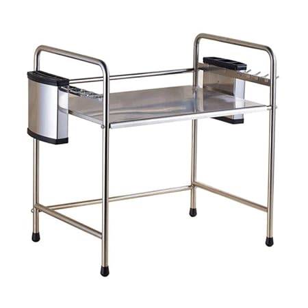 WOYQS Estante para Horno De Microondas De Acero Inoxidable ...