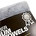 Zwipes Auto Microfiber Premium Plush Cloths, 16-in x 24-in, 6-Pack
