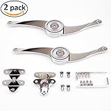 Doors Cupboard Window Furniture Lid Lift Up Stay Support Buffer Hinge (2Pcs)