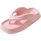 Flip Flops for Women and Men, Cloud Comfy Lightweight Thicken Sole Pillow Slippers with Arch Support Soft Foam Non Slip Shower Bathroom Slides Sandals Men Footwear