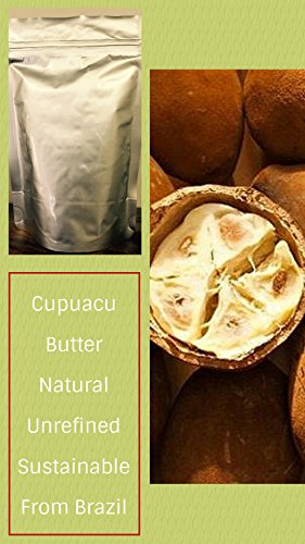 CupuaÃ§u Butter (8 Oz) - Raw & Unrefined - 100% Natural - Sustainable Product