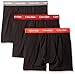 Calvin Klein 3 Pack Boxer Briefs Stretch Black Men's Underwear