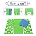BoxLegend Version 3 Shirt Folder Shirt Folding Board t Shirts Clothes Folder Durable Plastic Laundry folders Folding Boards, Green