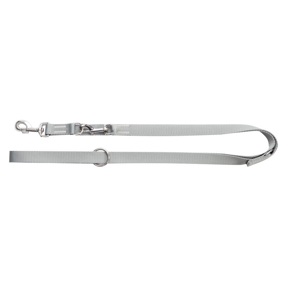 Dingo Dog Leash for Extension, Lead from Grey Cord Handmade Adjustment 120 - 220 cm Grey 14707