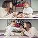 Premium Hooded Baby Towel 100% Organic Bamboo | Softest Bath Towel + Washcloth Set for Girls & Boys | Perfect Size for Infants & Toddlers | Bonus 1 Bandana Drool + 1 Bamboo Bath Mitt