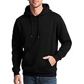 Mlgaril Men's Hoodies Pullover Hooded Sweatshirt Midweight Athletic Hoodie for Men Long Sleeve Fleece Sweat Shirt with Pocket