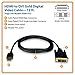 Tripp Lite HDMI to DVI Cable, Digital Monitor Adapter Cable (HDMI to DVI-D M/M) 12-ft.(P566-012),Black