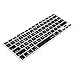 eForCity Silicone Keyboard Cover Skin Compatible with MacBook Pro 13-Inch - Black