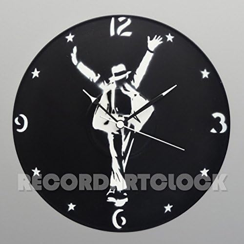Michael Jackson Vinyl record clock - Handmade original gifts &amp; home decoration.