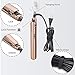 NITION 1 inch Ceramic Tourmaline Flat Iron Nano Silver Argan oil Hair Straightener LED 300°F-450°F Digital Pro Hair Straightening Iron MCH 10s Fast Heating-up,Champagne Gold