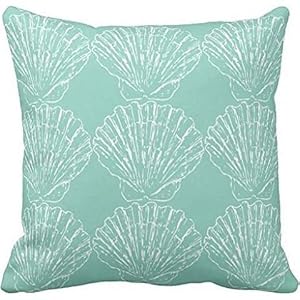 beach themed pillows decorative