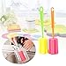 Ansee 3Pcs Sponge Bottle Brush Cup Scrubber Mug Cleaning Brush Baby Bottle Cleaner for Tea Glass Chinaware Porcelain Coffee Stains Kitchen Cleaning Tools