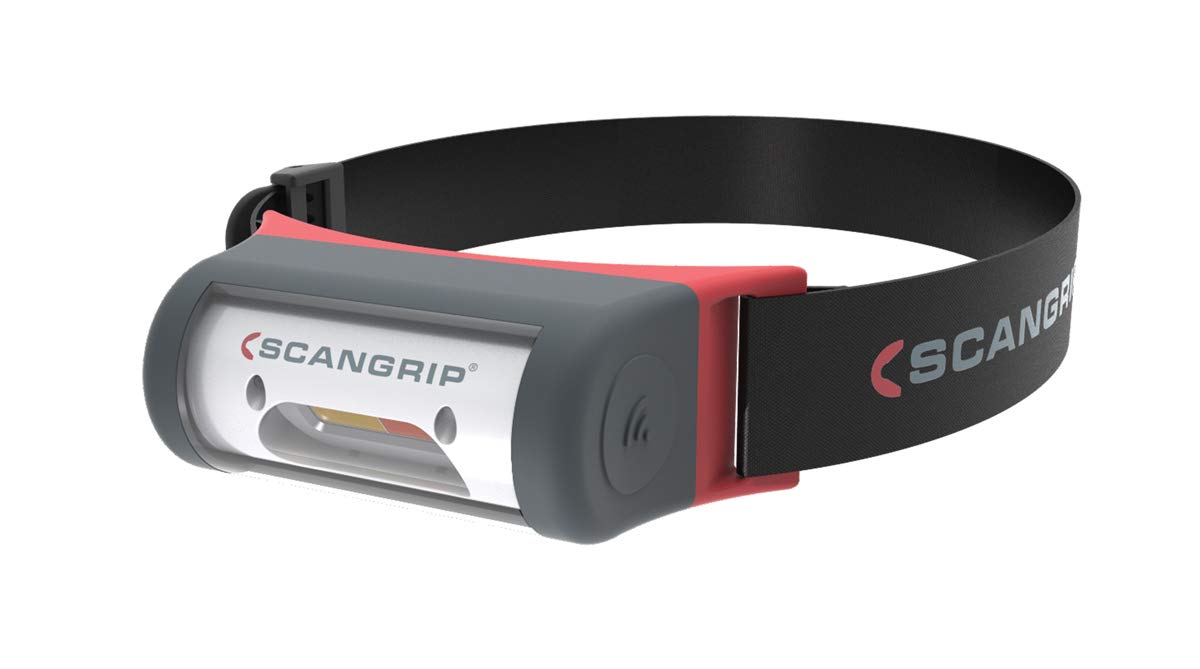 Scangrip 03.5438 Night View Headlamp with White and Red Light Black