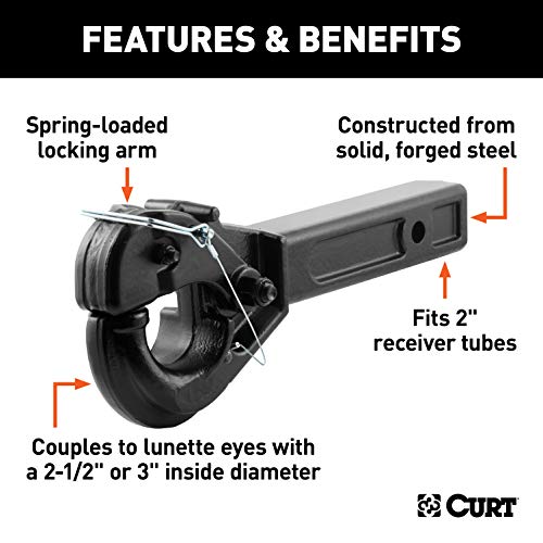 CURT 48005 Pintle Hook Hitch - Image 3