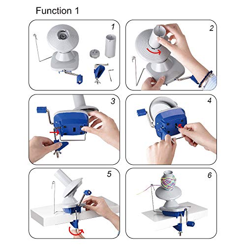 4 Winder+Handle+Tabletop+Non+Slip+Rubber