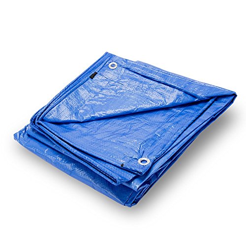 image for B-Air GTRP2030 Grizzly Tarps 20 x 30 Feet Blue Multi Purpose Waterproo