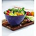 Rachael Ray Accessories Melamine Melamine Garbage Bowl, 4-Quarts, Purple