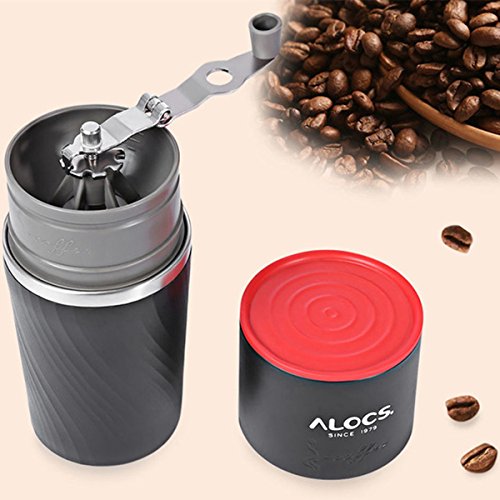 Portable Coffee Maker 4 in 1 Manual Easy Coffee Grinder Camping Tableware