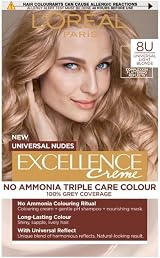 L'Oreal Excellence Universal Nudes Ammonia-Free 8U Light Blonde Hair Color