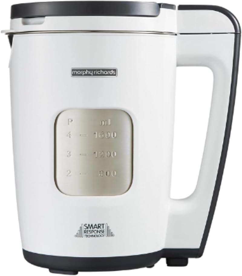 Morphy Richards 1.6L Total Control Soup Maker, 9 Settings, Touchscreen