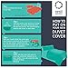 Nestl Light Sage Duvet Cover King Size - Soft Double Brushed King Duvet Cover Set, 3 Piece, with Button Closure, 1 Duvet Cover 104x90 inches and 2 Pillow Shams