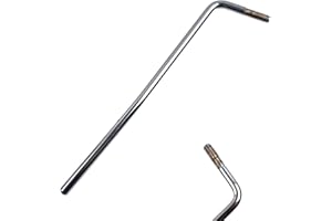 MAXCHEER 6MM Screw-in Electric Guitar Tremolo Arm Whammy Bar (Chrome)