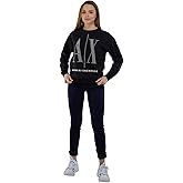 Armani Exchange womens Studded Icon Sweatshirt