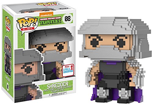 Pop Funko 8-Bit #08 Teenage Mutant Ninja Turtles Shredder (2017 Fall Convention Exclusive)