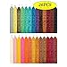 Waloden Wax Seal Sticks with Wicks Antique Fire Manuscript Sealing Wax for Wax Seal Stamp (26 Colors)