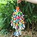 KINTOR Bird Chewing Toy Large Medium Parrot Cage Bite Toys African Grey Macaws Cockatoos Eclectus Amazon (Waterfall-Big)thumb 2